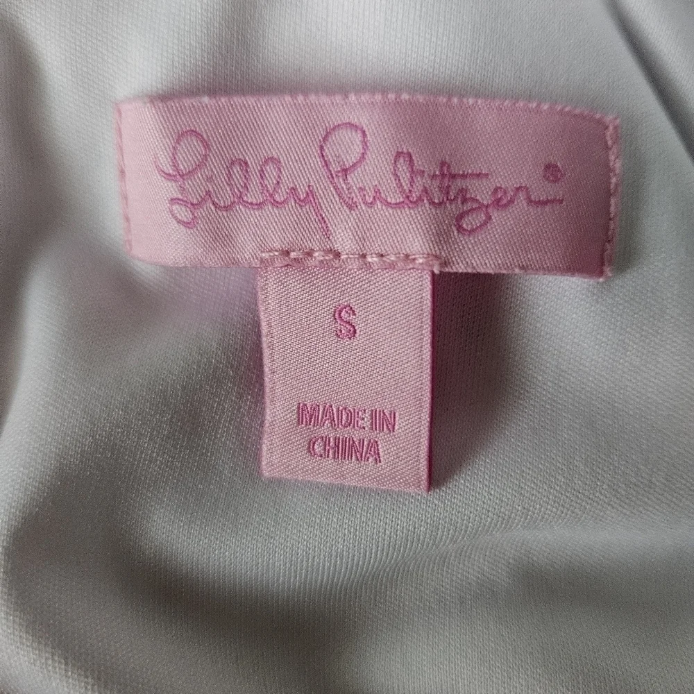 Lilly Pulitzer Resort White Foley Dress Sz Small‎ - Picture 8 of 10